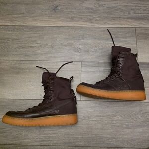 Nike SF Air Force 1 Deep Burgundy 864024-600 Mens Size 9